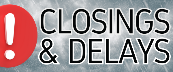 WIZN Closings and Delays
